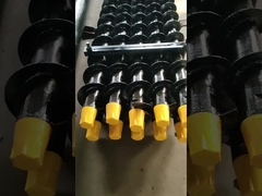 API Standard Spiral Drill Pipe Color nero 32kg/pc - 40kg/pc 10-60 Pcs Pack