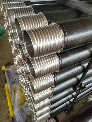 Tubo dell'olio di alta qualità in acciaio con diametro di 133 mm, nero forgiato