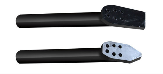 testa d'acciaio esterna dello scalpello di perforazione di roccia del grado del diametro G105 di 83mm