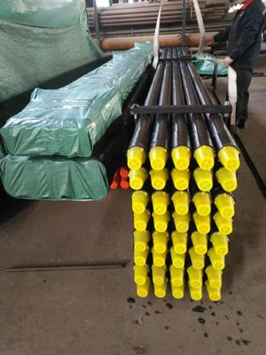 Diametro dell'asta di perforazione del pozzo d'acqua del nero dell'OEM DTH di api G105 168mm