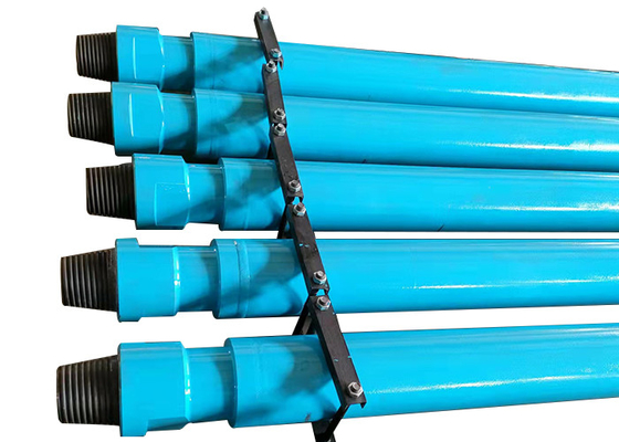 Tubo di perforazione per pozzi d'acqua di colore blu R780 GRADO Diametro 219 mm Dth 30 piedi